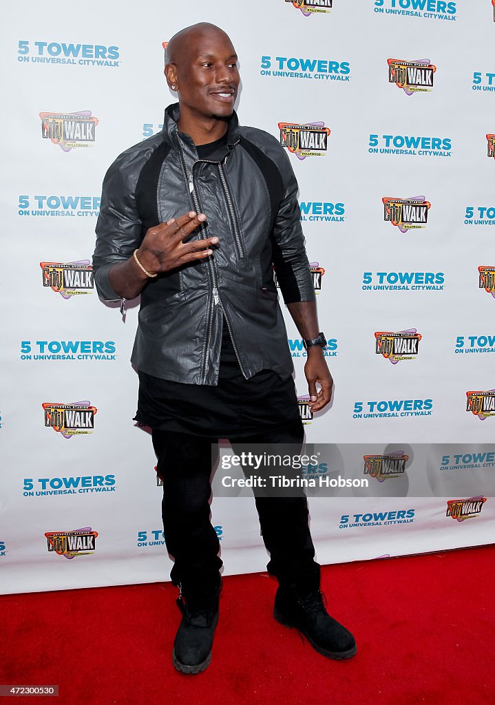 Tyrese Gibson Free 5 Towers Concert Performance And Meet & Greet