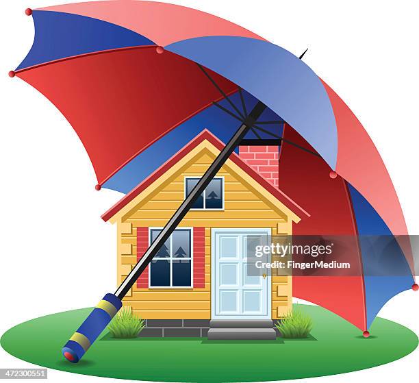 insurance concepts - open window stock illustrations