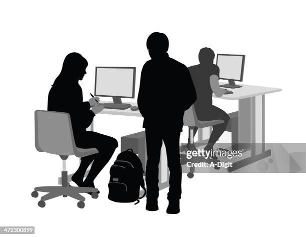 19 Computer Room Cartoon Stock Photos, High-Res Pictures, and Images ...