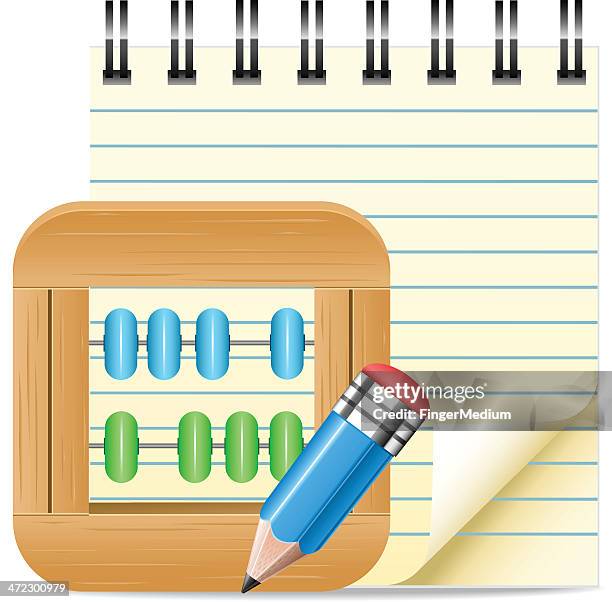 accounting - accounting abacus stock illustrations