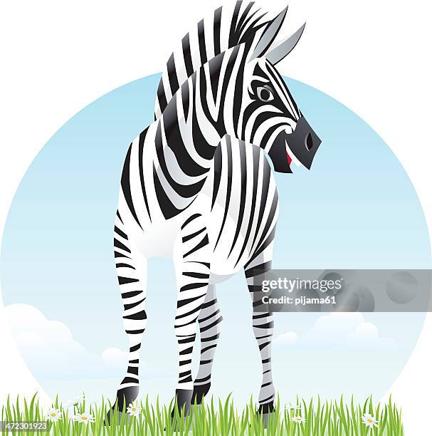 zebra - weeding stock illustrations