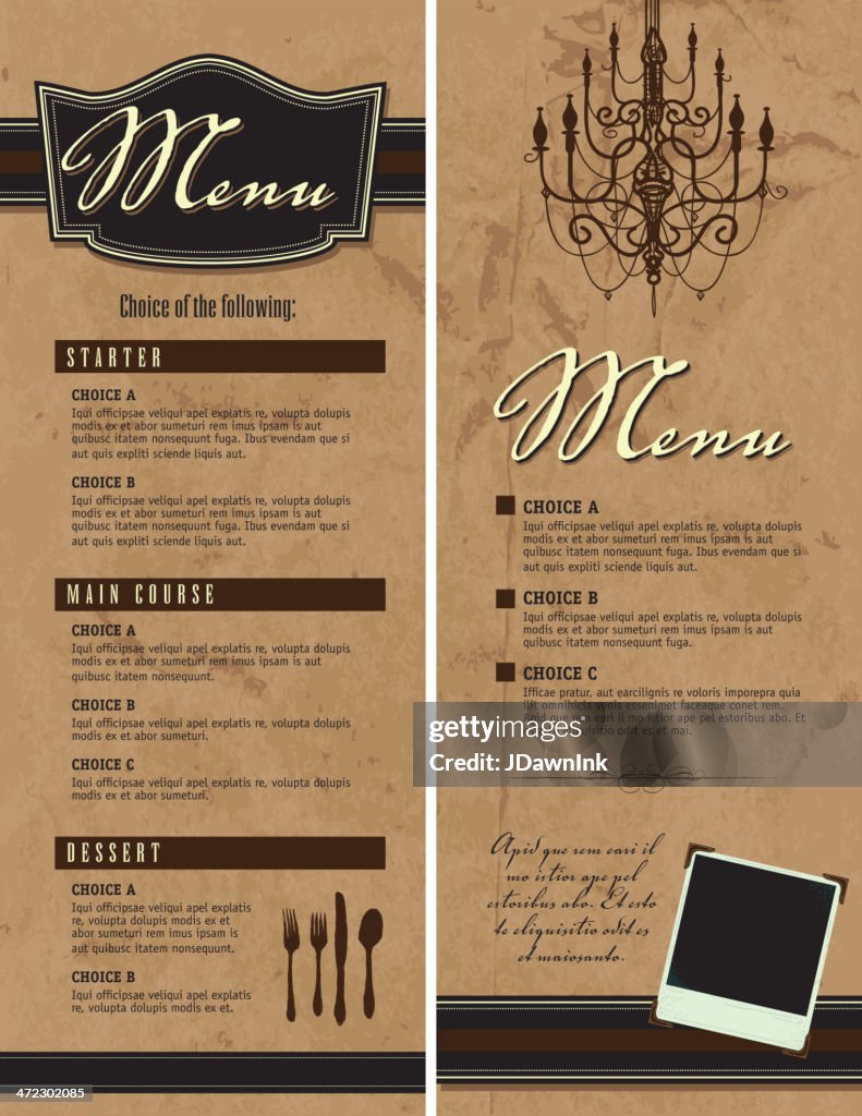Menu Background Fancy Design Elegant Menu Backgrounds Elegant New Year Menu Background Stock