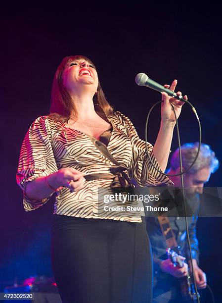 Natalie Williams performs at the Cheltenham Jazz Festival on May 3, 2015 in Cheltenham, United Kingdom