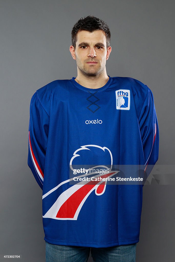 French Men's National Hockey Team Photo Shoot