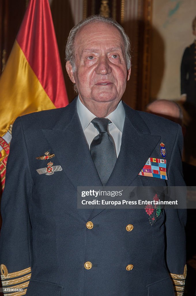 King Juan Carlos Attends Naval Museum Board Meeting