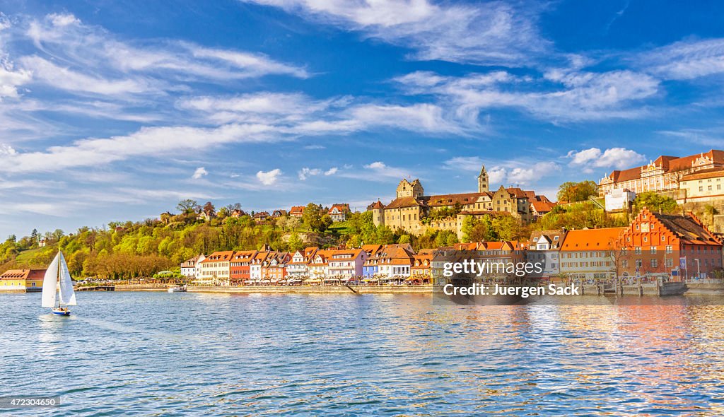 Schönen Frühlingstag in Meersburg am Bodensee (Bodensee)