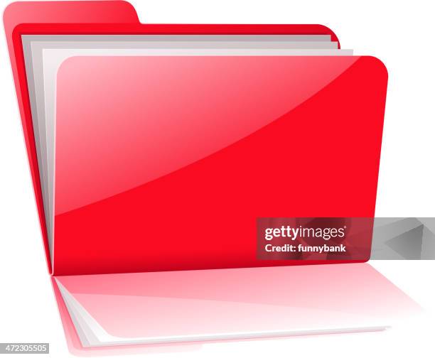 8,856 Red Folder Icon High Res Illustrations - Getty Images
