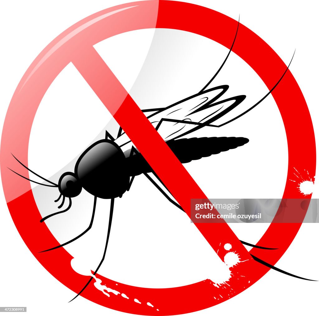 No mosquito sign