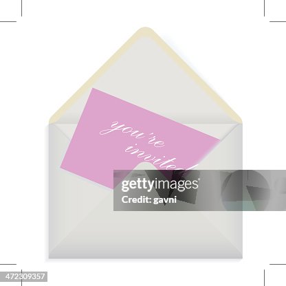Card Envelope Vector Envelope Card High-Res Vector Graphic - Getty Images
