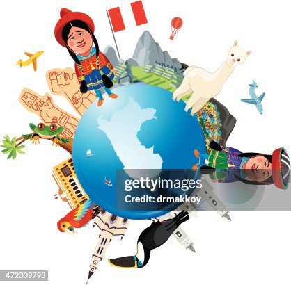 Peru Travel High Res Vector Graphic Getty Images Peru Travel High Res Vector Graphic Getty Images
