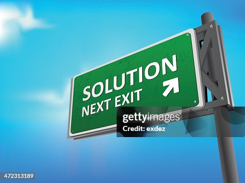 Road sign Solution Road sign Solution