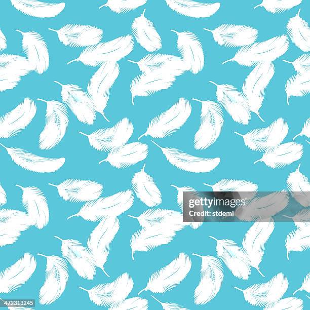 illustrazioni stock, clip art, cartoni animati e icone di tendenza di senza piume - piuma