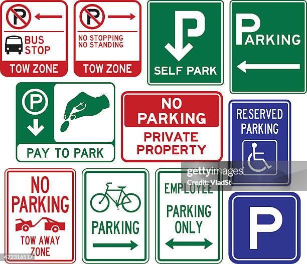 ilustrações, clipart, desenhos animados e ícones de placas de estacionamento - disabled accessible boarding sign