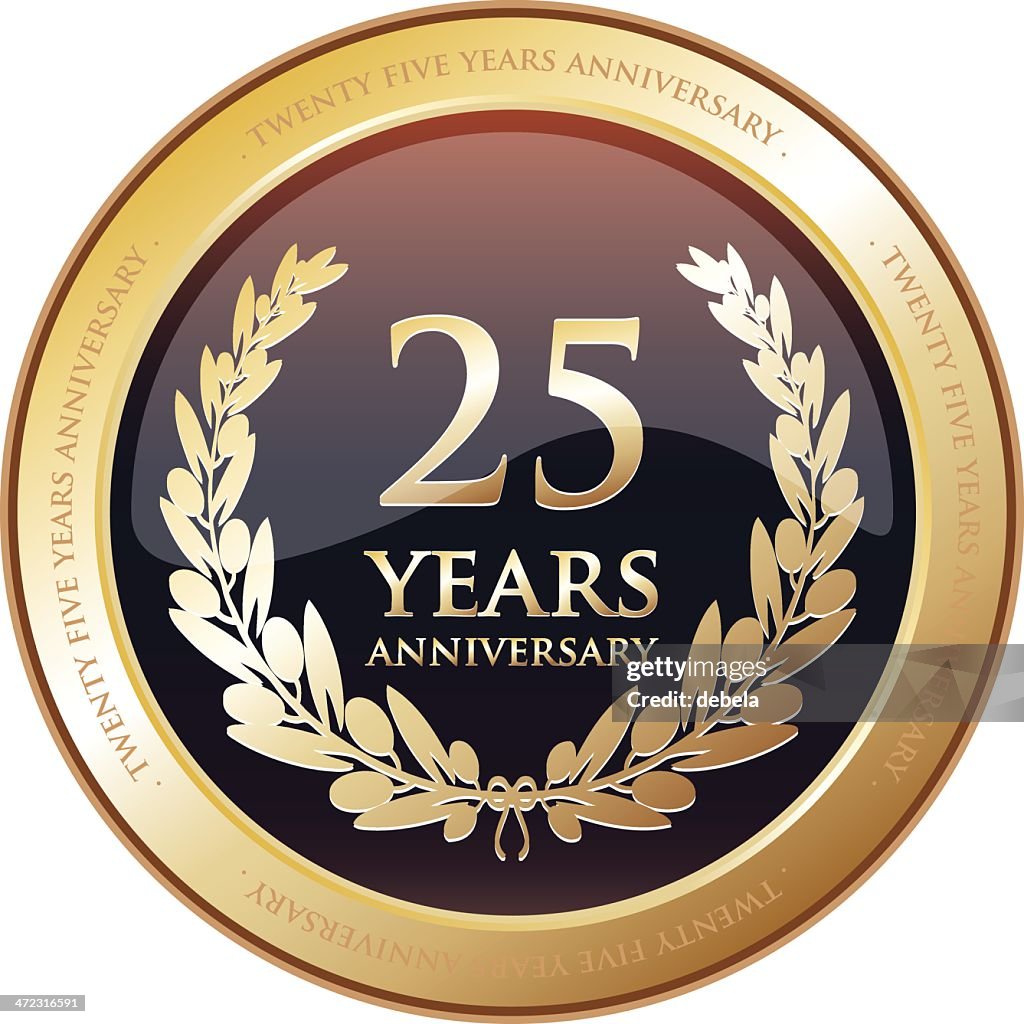 Anniversary Award - Twenty Five Years