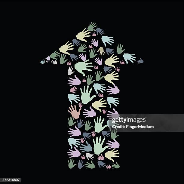 Hand Forward Pictogram Black Hand Forward Photos and Premium High Res Pictures - Getty Images