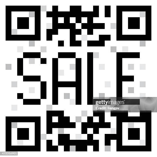 bildbanksillustrationer, clip art samt tecknat material och ikoner med qr code - barcode scanner