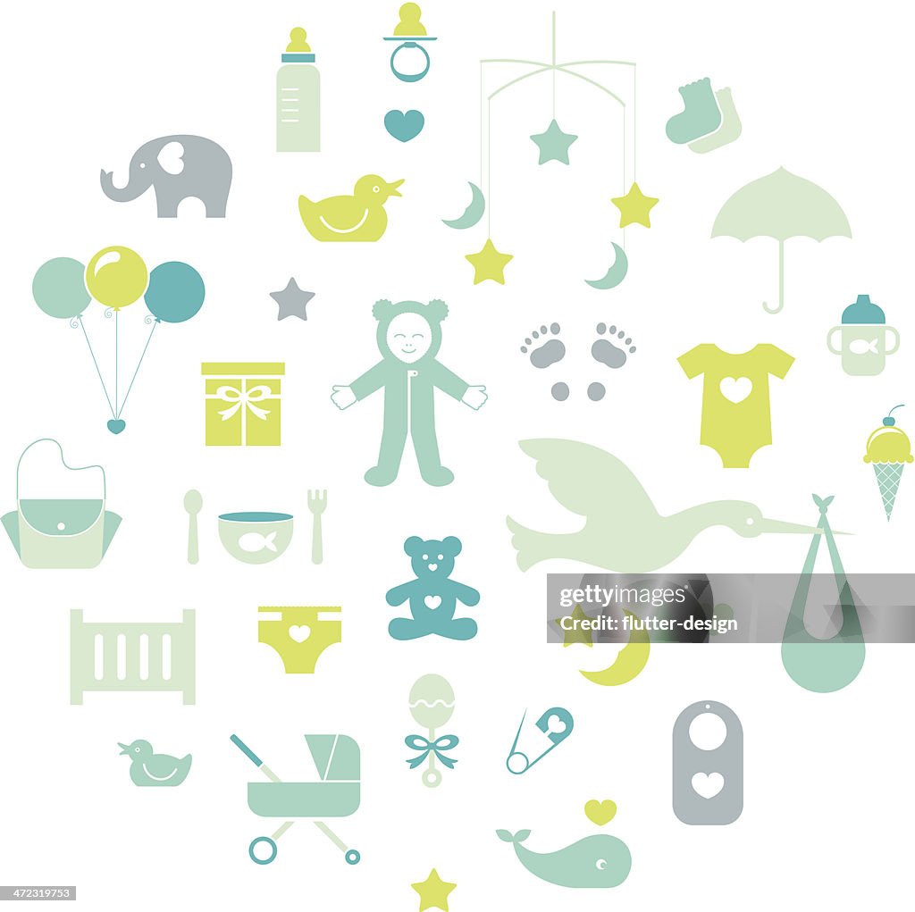 Baby Boy Icons