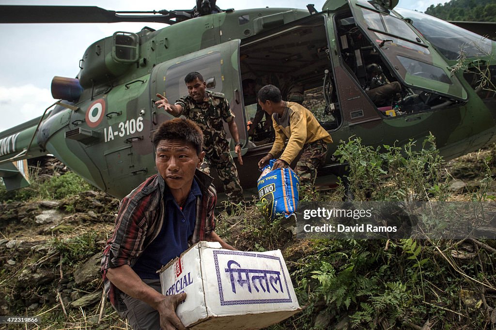Rescue Operations Continue In Rural Nepal Following Devastating Earthquake