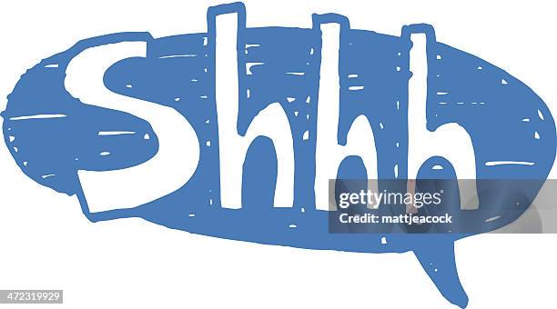 Shhh Label Shhh Lips Clipart