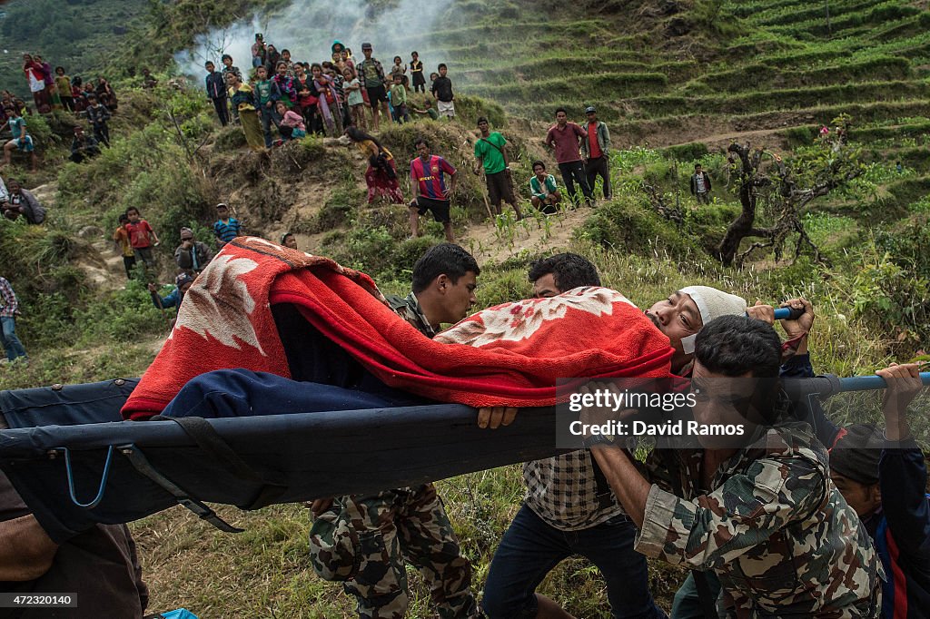 Rescue Operations Continue In Rural Nepal Following Devastating Earthquake