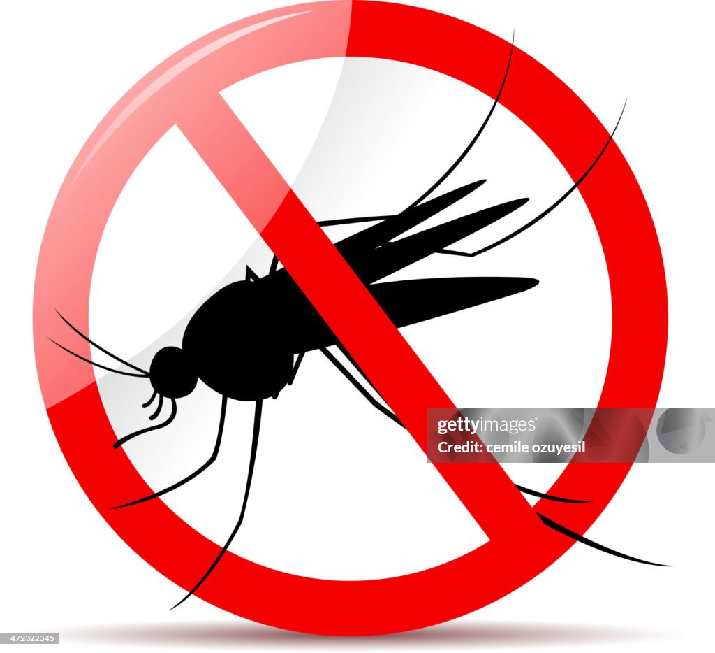 No mosquito sign