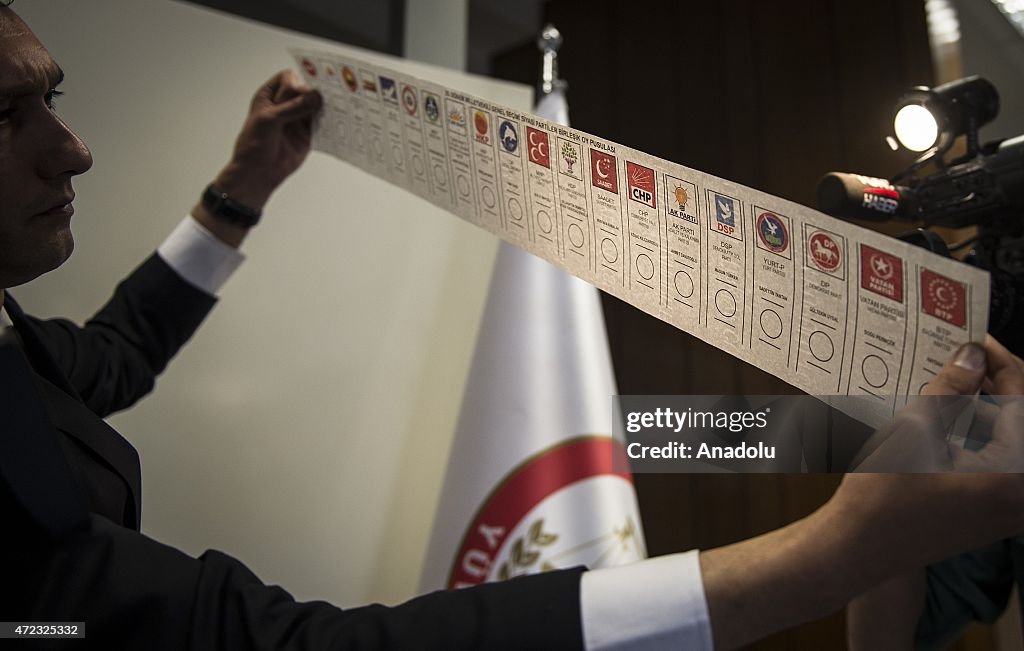 Ballots of 2015 Turkish Election is published