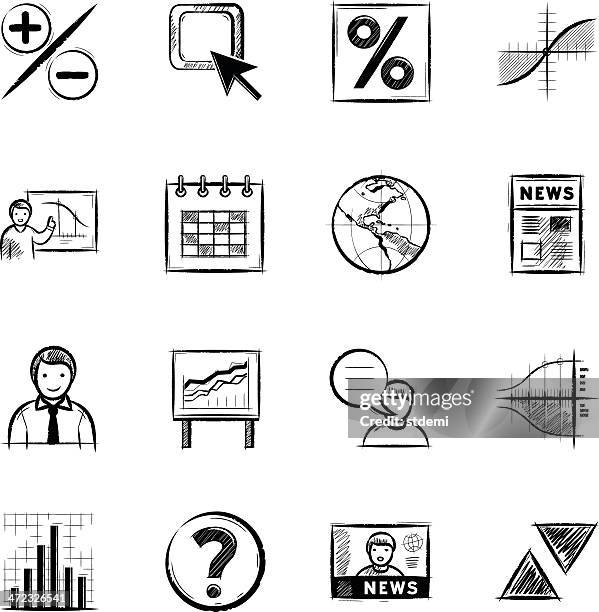 foreign exchange - big screen presentation stock illustrations