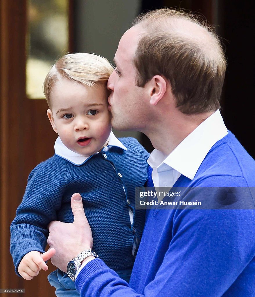 The Duke And Duchess Of Cambridge Welcome A Daughter