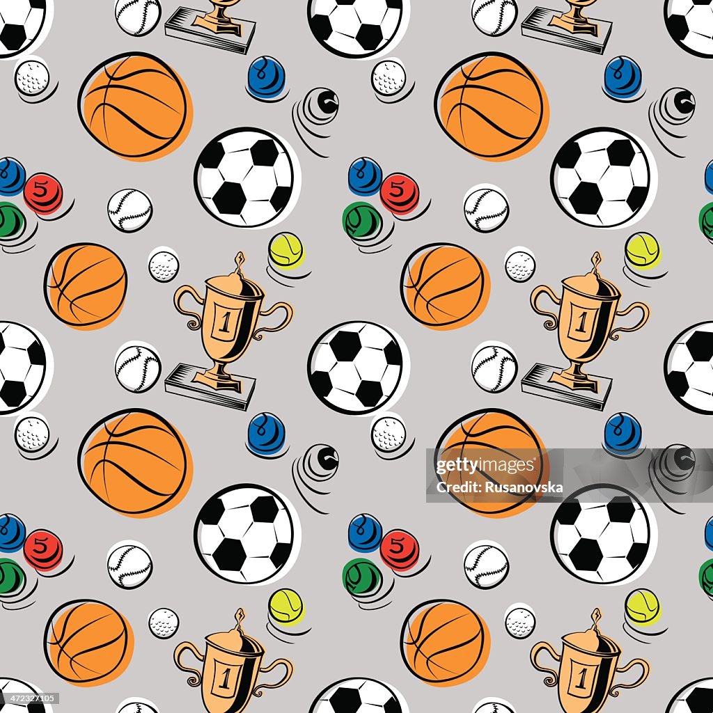 Sports Spring Pattern Sport Pattern High-Res Vector Graphic - Getty Images