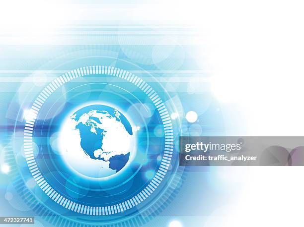 abstract globe background - planets background stock illustrations