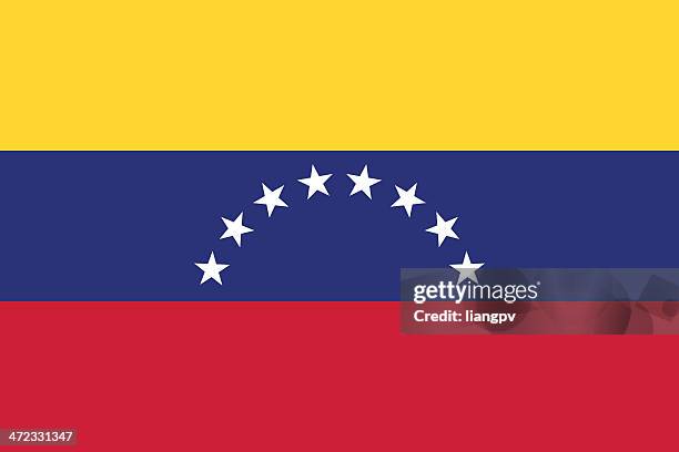 flag of venezuela - venezuela flag stock illustrations