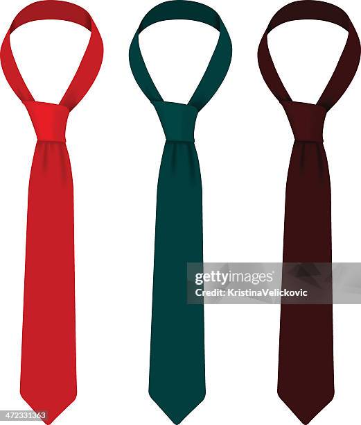 ties - neckwear stock illustrations