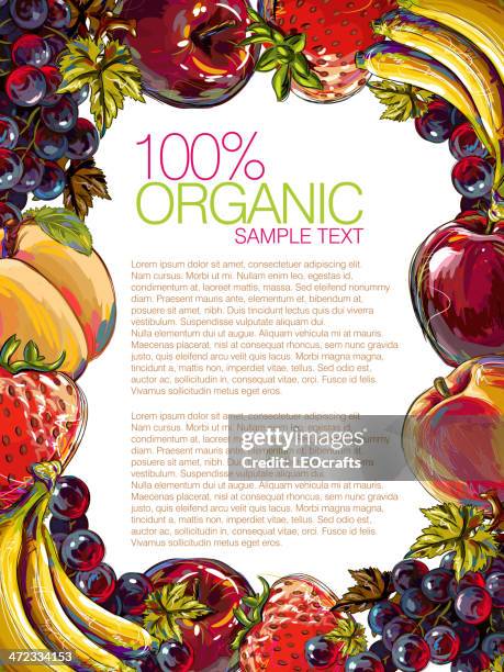 tasty fruits - tasty stock illustrations
