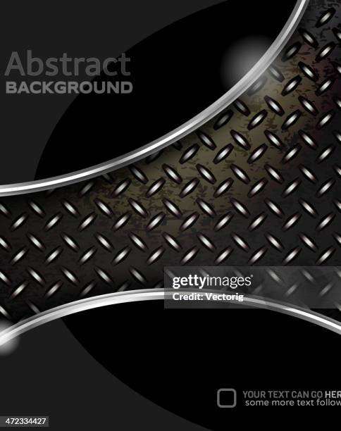 abstract background template with car metal patterns - perforated metal texture stock illustrations