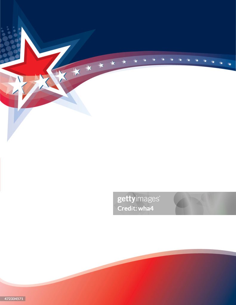Stars, Stripes, Copy Space