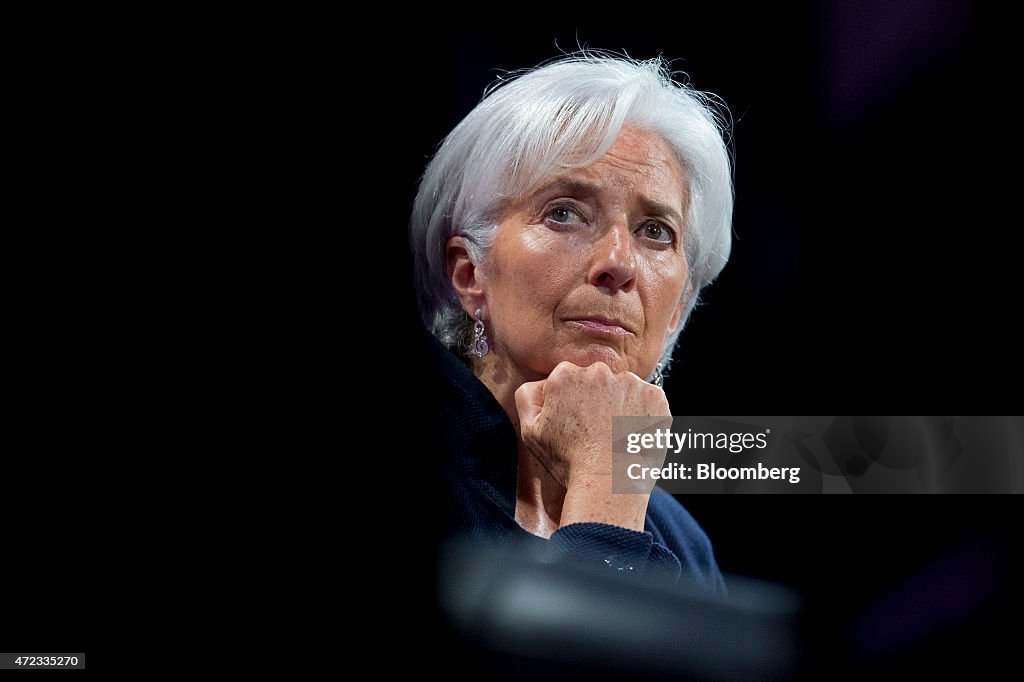 Janet Yellen And Christine Lagarde Speak At Institute For New Economic Thinking Conference