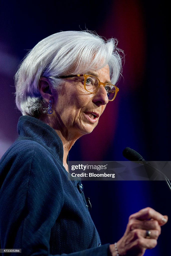 Janet Yellen And Christine Lagarde Speak At Institute For New Economic Thinking Conference