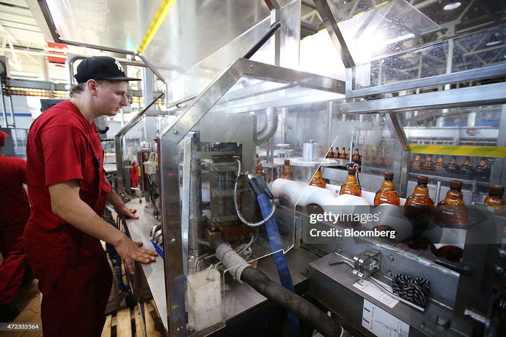 Production Of Beer At The Moscow Brewing Co.