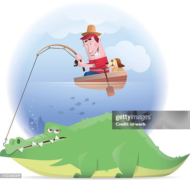 Vector Croc Fishhing Crocs Cartoon Photos and Premium High Res Pictures - Getty Images