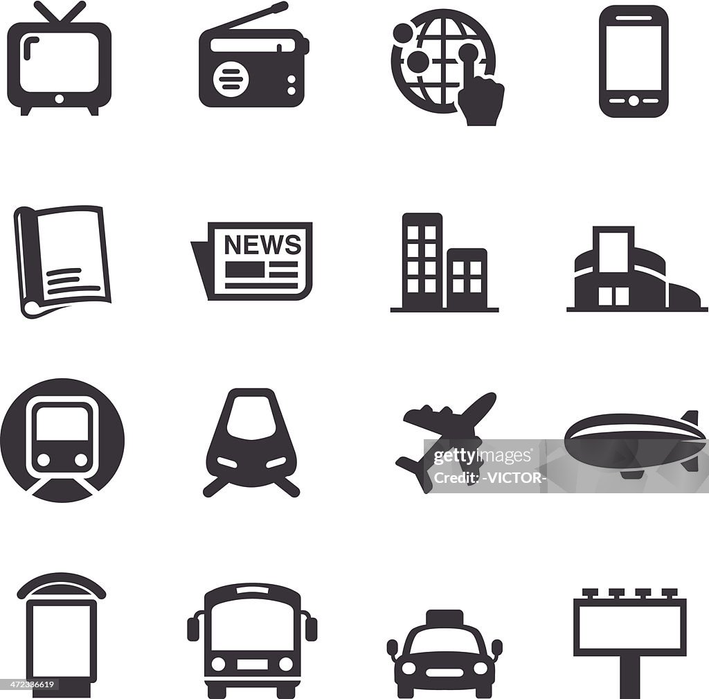 Advertising Media Icons - Acme Series