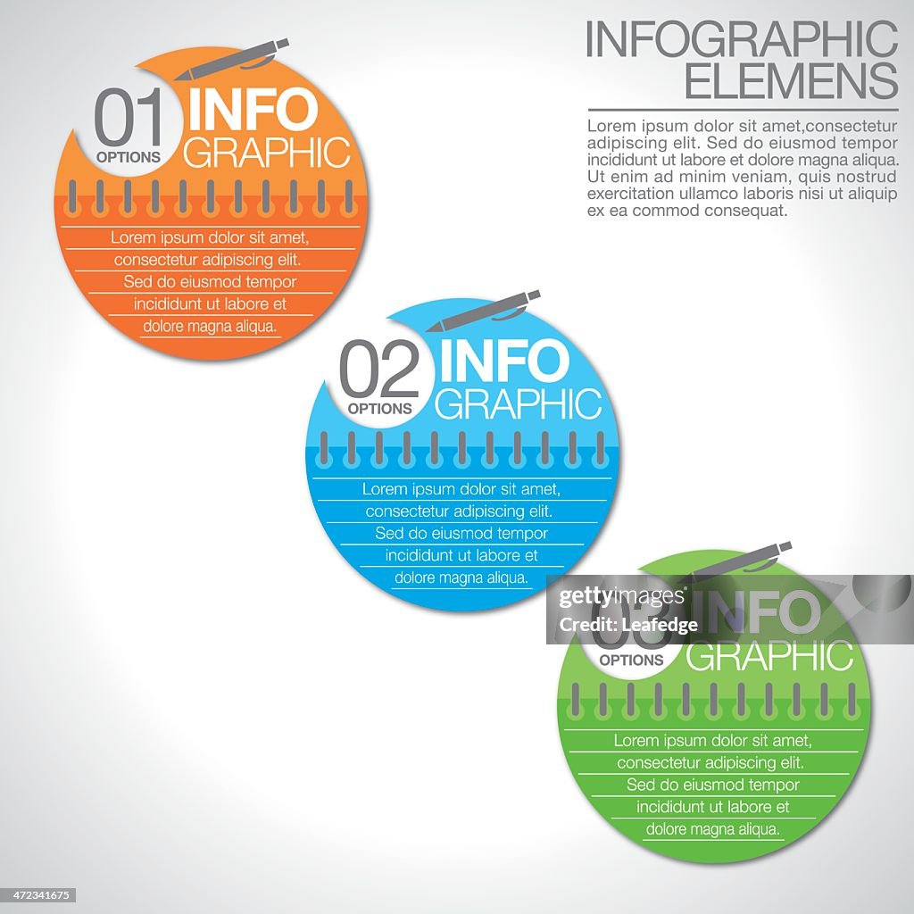 Abstract Infographicsnote High-Res Vector Graphic - Getty Images