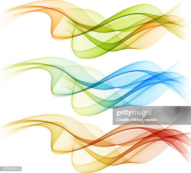 abstract wave design element - fireplace background stock illustrations