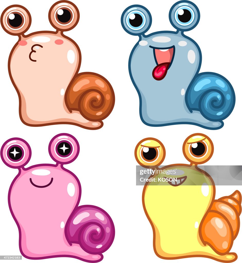 Snail Vector Cartoon