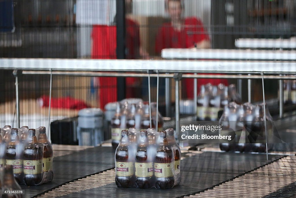 Production Of Beer At The Moscow Brewing Co.