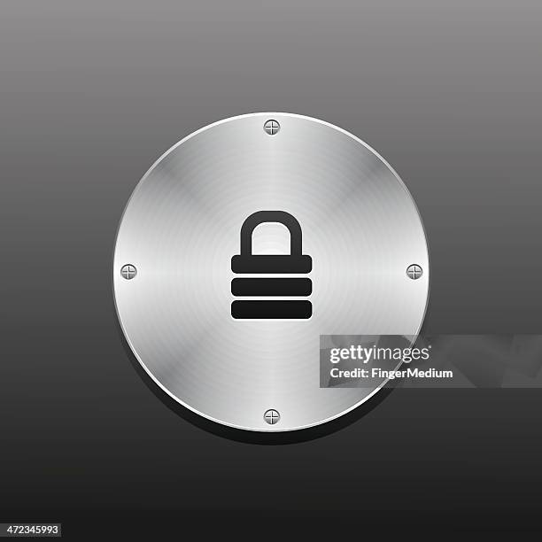 lock icon - unauthorized stock illustrations