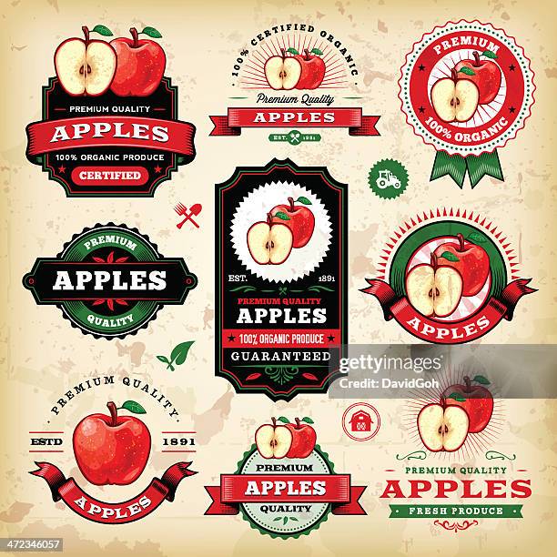 Apple Sticker Label 2,268 Apple Label Stock Photos, High-Res Pictures, and Images - Getty ...