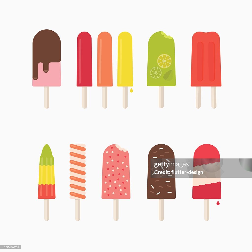 Popsicle Icons