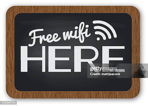 Free Wi 6,335 Free Wifi Sign Stock Photos, High-Res Pictures, and Images ...