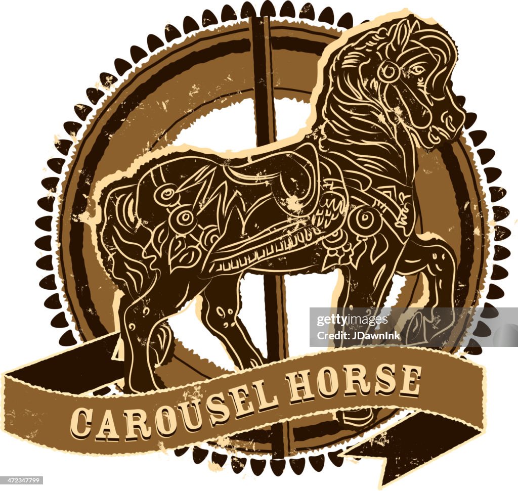 Carousel Horse Logo