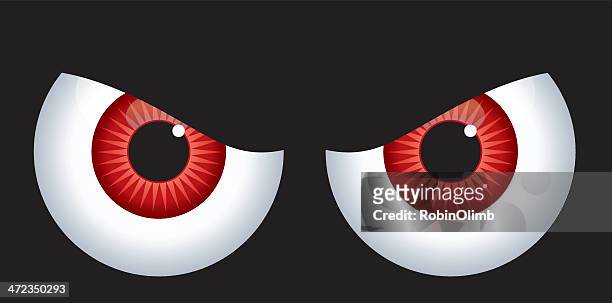 172 Red Eyes High Res Illustrations - Getty Images